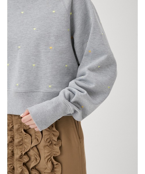 FURFUR（ファーファー）の「【限定カラー】ミニハート刺繍スウェット