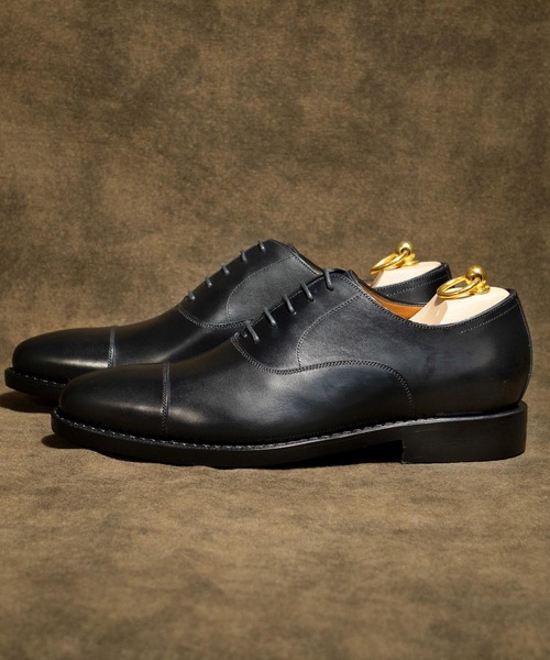 Jalan Sriwijaya/98321/CALF/BLACK/DAINITE SOLE/ストレートチップ