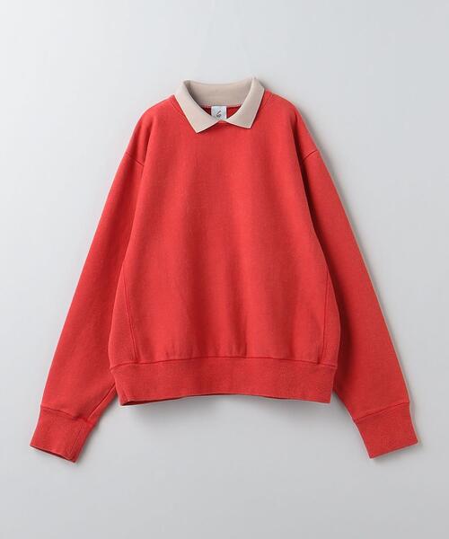 6（ロク）の「＜6(ROKU)＞カラースウェットプルオーバー（スウェット