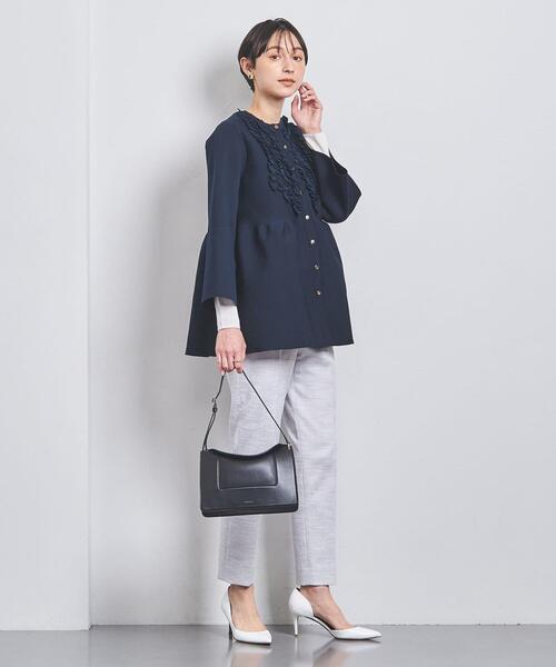 UNITED ARROWS（ユナイテッドアローズ）の「ミニフリル ニット