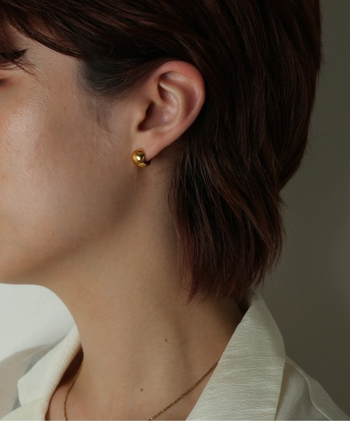 金属アレルギー対応 ミニボールピアス サージカルステンレス（ピアス