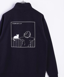 スウェット トレーナー ハーフジップ 裏起毛」に該当するメンズの