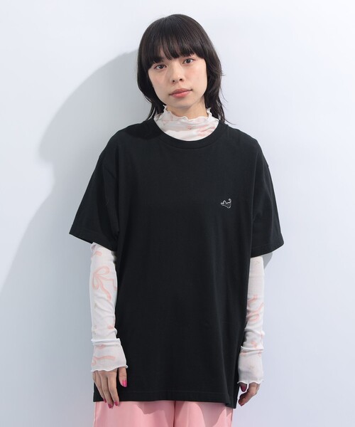 UNISEX〉 'NO CAT, NO LIFE.' Tシャツ（Tシャツ/カットソー）｜mmts