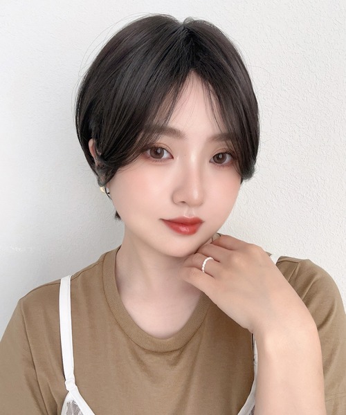 マッシュハンサムショート 」 ウィッグ ショート ボブ レディース フル