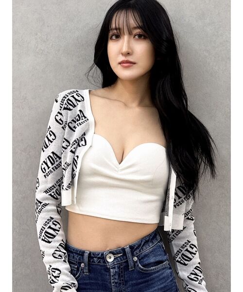 GYDA リブベアビスチェ GYDA リブベアビスチェ GYDA ビスチェ リブベア