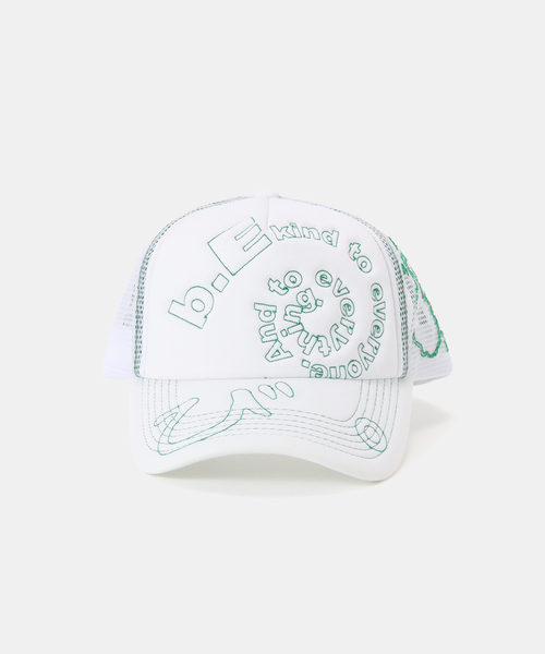 b.Eautiful/ビューティフル】b.i Foam Trucker Hat（キャップ）｜b