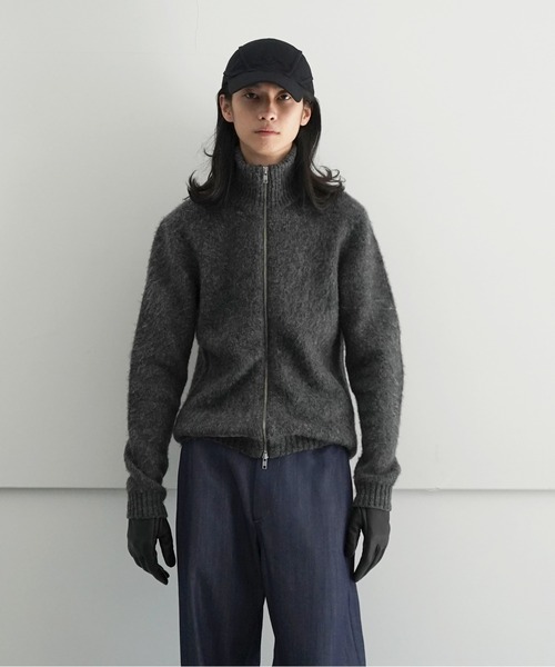 KAIKO（カイコー）の「KAIKO SHAGGY ZIP CARDIGAN（ニット/セーター