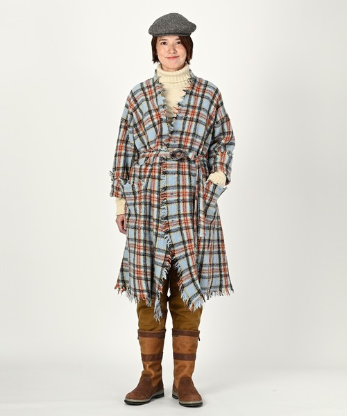 45R（フォーティファイブアール）の「インドメリノ縮絨のロング