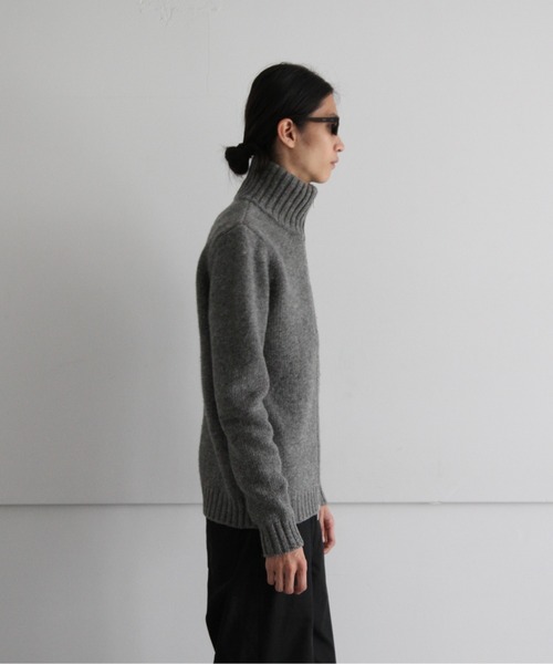 KAIKO（カイコー）の「KAIKO SHRINK ZIP CARDIGAN（ニット/セーター