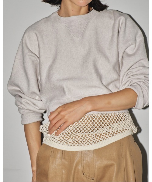 TODAYFUL（トゥデイフル）の「Cropped Sweat Pullover（スウェット