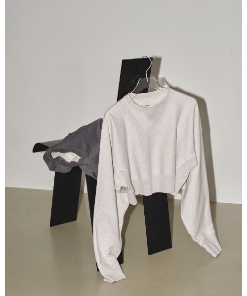 TODAYFUL（トゥデイフル）の「Cropped Sweat Pullover（スウェット
