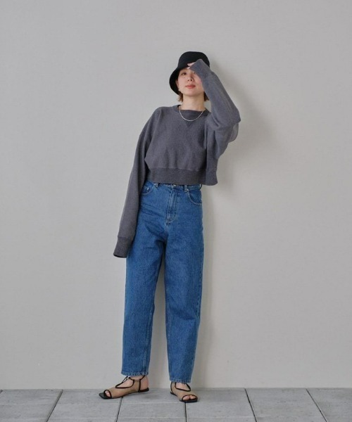 TODAYFUL（トゥデイフル）の「Cropped Sweat Pullover（スウェット