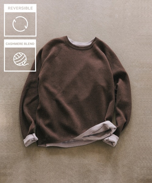 ADAM ET ROPE'（アダムエロペ）の「《カシミヤブレンド/リバーシブル