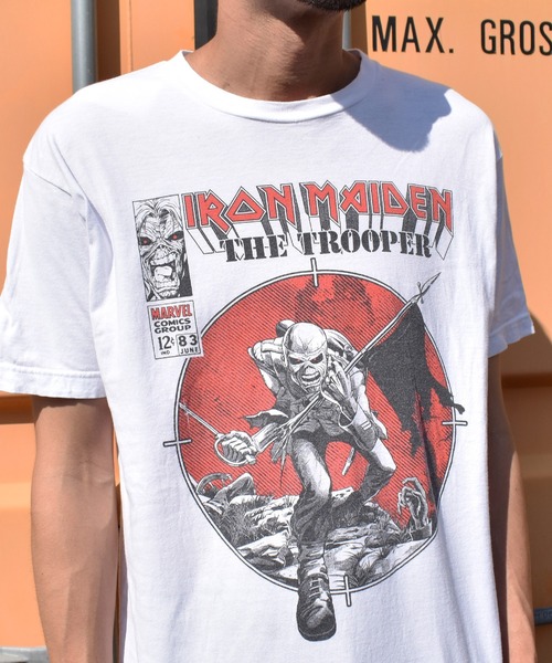 MARVEL（マーベル）の「【ヴィンテージ古着】IRON MAIDEN × MARVEL
