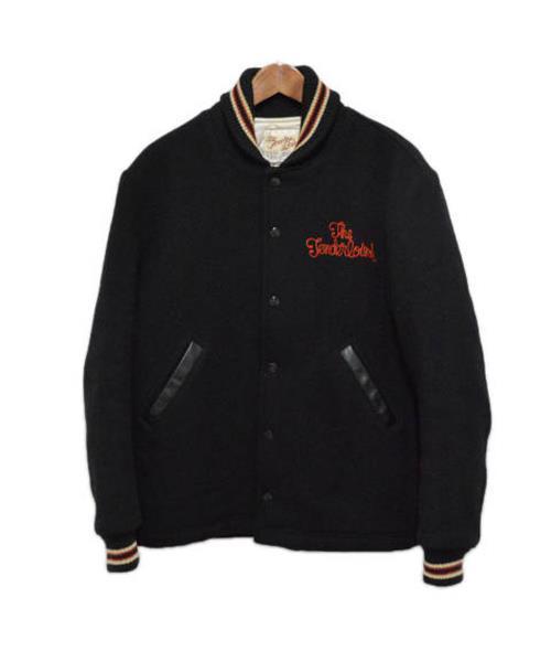 ブランド古着】T-VERSITY チェーンステッチ刺繍スタジャン ジャケット