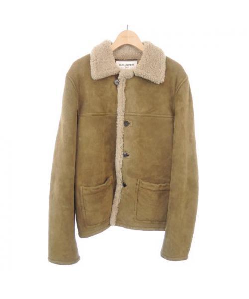 ブランド古着】ムートンブルゾン（ムートンコート）｜Saint Laurent