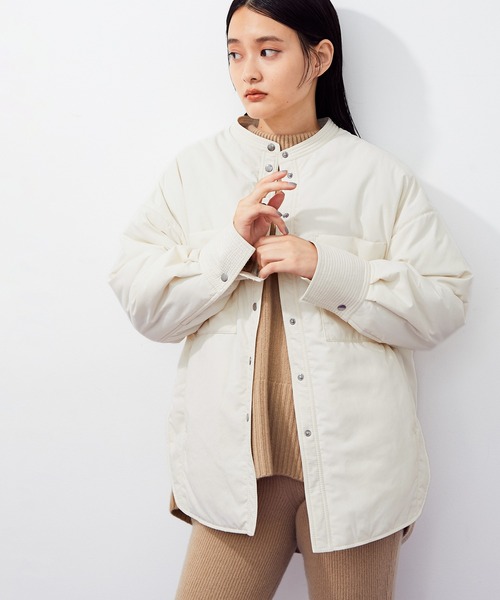 ADAM ET ROPE'（アダムエロペ）の「【WEB限定】中綿シャツ（その他