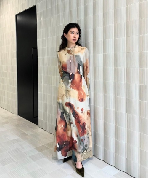 UNDRESSED AMELIA INK ART DRESS（ドレス）｜Ameri（アメリ）の