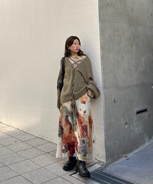 UNDRESSED AMELIA INK ART DRESS（ドレス）｜Ameri（アメリ）の