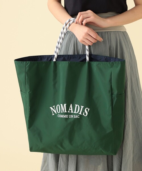 NOMADIS（ノマディス）の「NOMADIS / リバーシブル ロゴトートバッグ