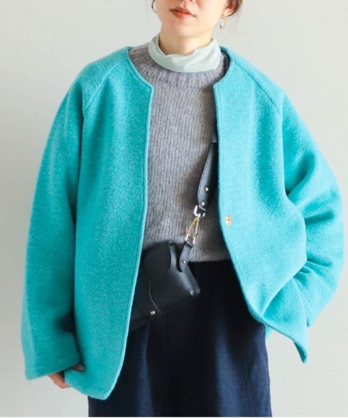 スライバーニット ショートコート | NOMBRE IMPAIR