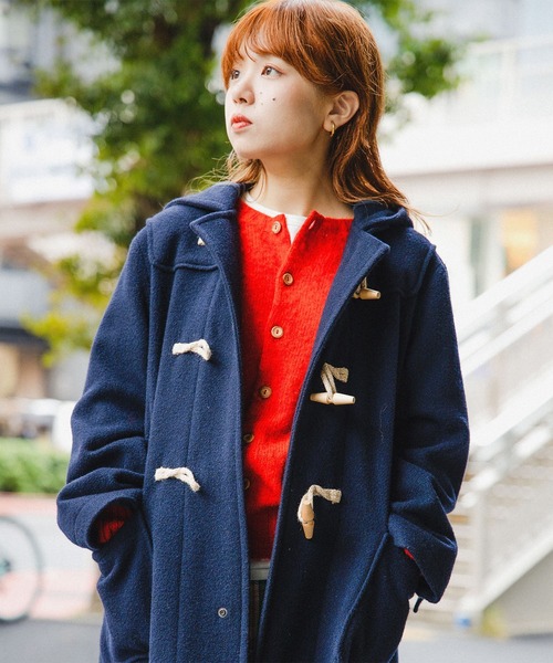 BEAMS BOY（ビームスボーイ）の「モッサー ロング ダッフルコート