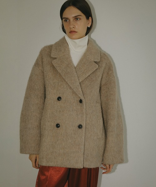 MANOF（マノフ）の「SHAGGY COCOON COAT（その他アウター）」 - WEAR