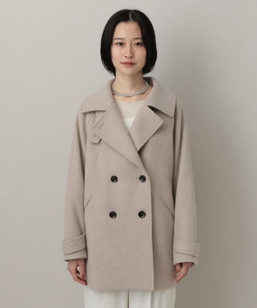 新品タグ付き☆今季 A part by スーパー100 2wayコート A part by