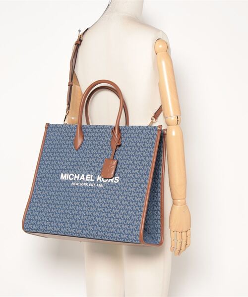 MICHAEL KORS（マイケルコース）の「MIRELLA NS デニムトート ラージ