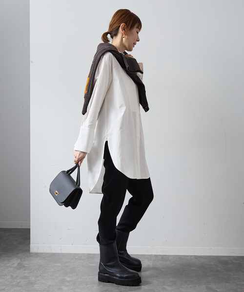 ソフトブロードバンドカラーシャツ（シャツ/ブラウス）｜VERMEIL par