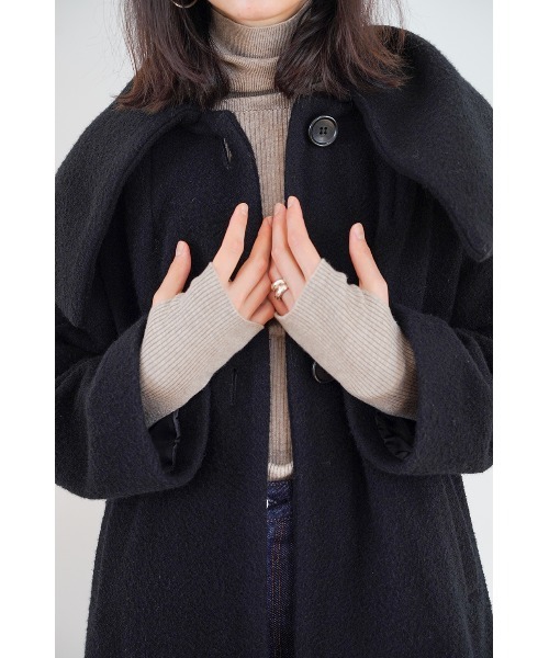 CLANE（クラネ）の「BIG COLLAR FLARE COAT（ブルゾン）」 - WEAR