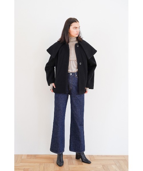CLANE（クラネ）の「BIG COLLAR FLARE COAT（ブルゾン）」 - WEAR