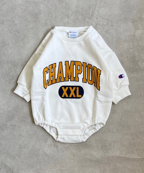 Champion（チャンピオン）の「【Champion】ベビー スウェットロゴ