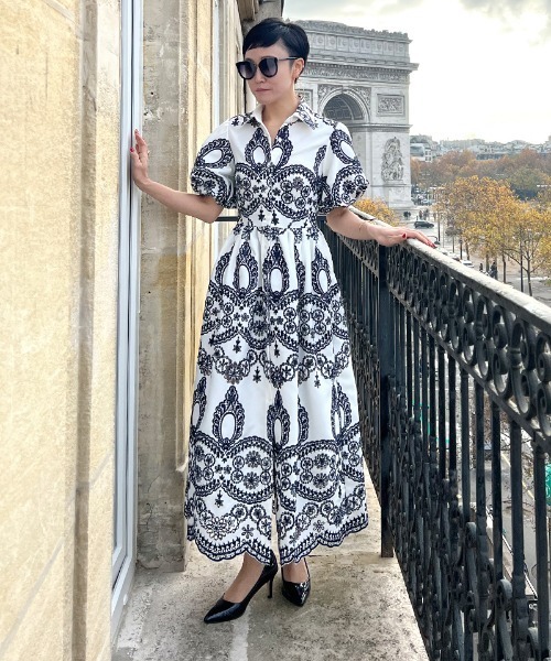 セール】総刺繍ラグジュアリーワンピース（ワンピース）｜JENNE