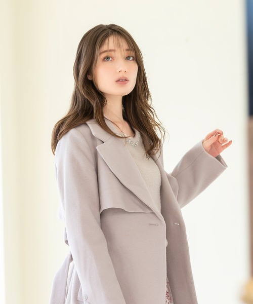 セール】トレンチライクコート/MM348605（トレンチコート）｜MISCH