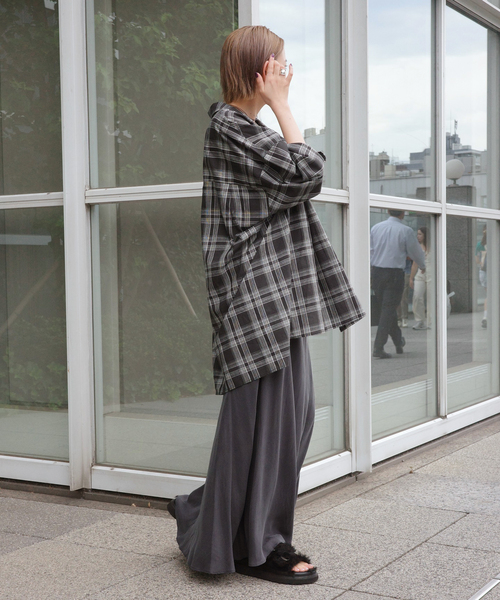 PROVOKE/プロヴォーク】別注Newオーバーサイズチェックシャツ（シャツ