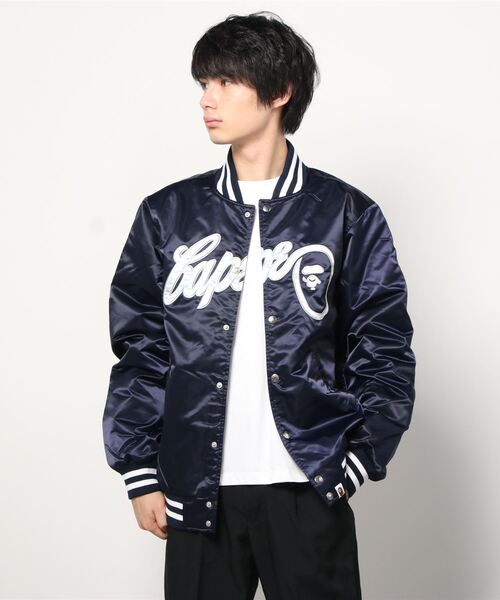 A BATHING APE（アベイシングエイプ）の「BAPE BASEBALL JACKET M