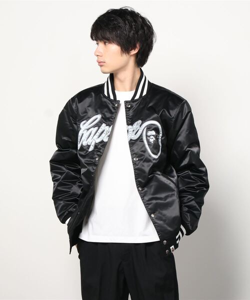 A BATHING APE（アベイシングエイプ）の「BAPE BASEBALL JACKET M