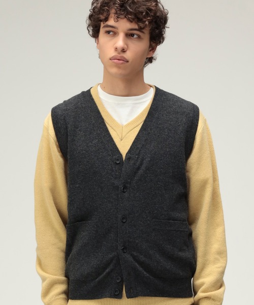 BEAMS PLUS（ビームスプラス）の「BEAMS PLUS / ボタン ニットベスト