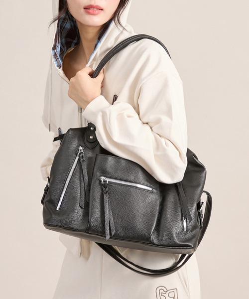 apresjour mignon×ARIAZ】マルチポケット2wayトートバッグ（トート