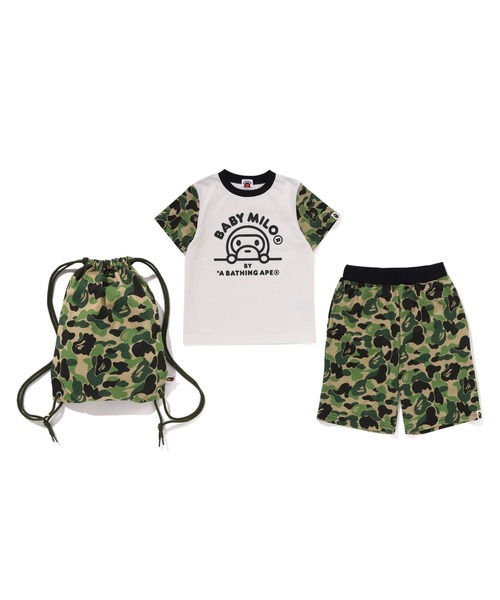 ABC CAMO BABY MILO KIDS GIFT SET（ベビーギフト）｜A BATHING APE