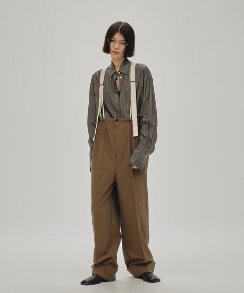 TODAYFUL（トゥデイフル）の「Stripe Silky Shirts（シャツ/ブラウス