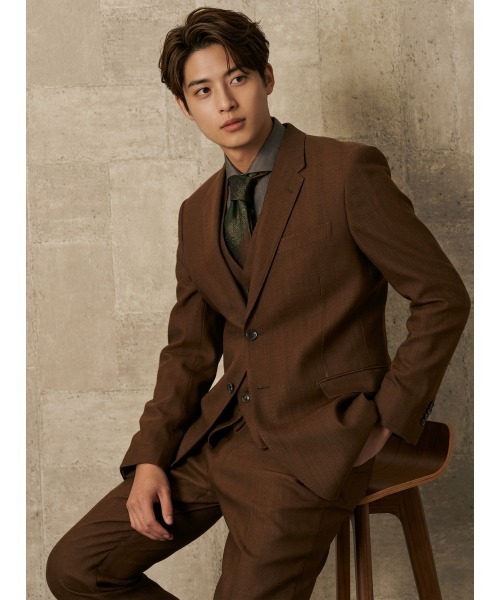 セール】【EDWINコラボ】デニムライク ウールセットアップ ジャケット