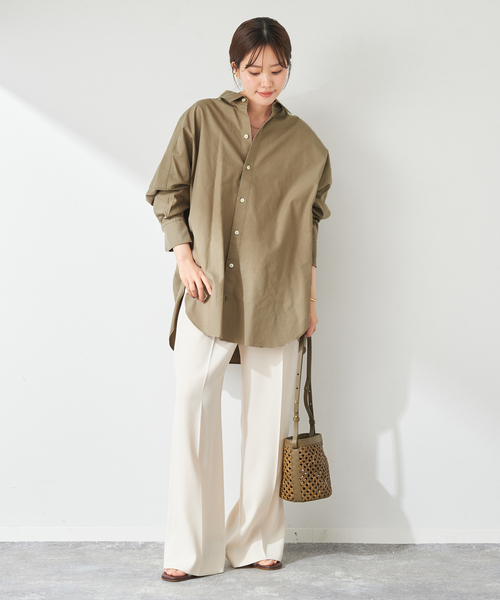 plage（プラージュ）の「《追加》Soft Oxford Long シャツ（シャツ