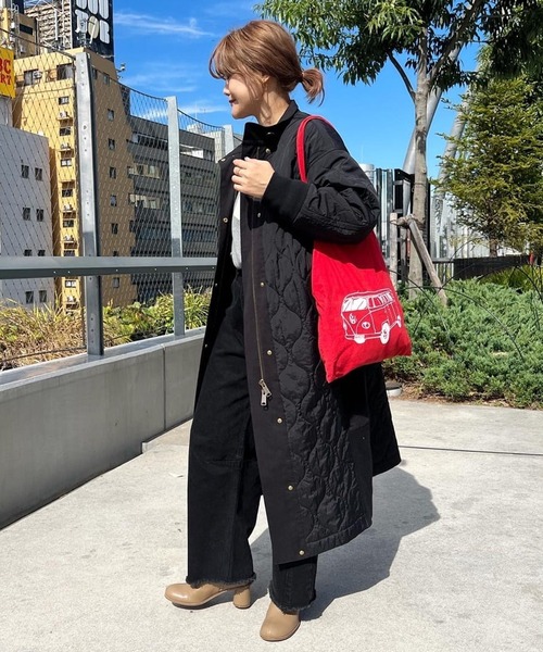 PUAL CE CIN（ピュアルセシン）の「異素材MIXモッズコート（モッズ