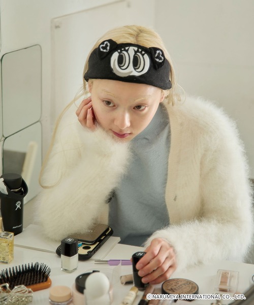 ナカムラくんコラボモノトーンヘアバンド【ANGEL BLUE】（ヘアバンド