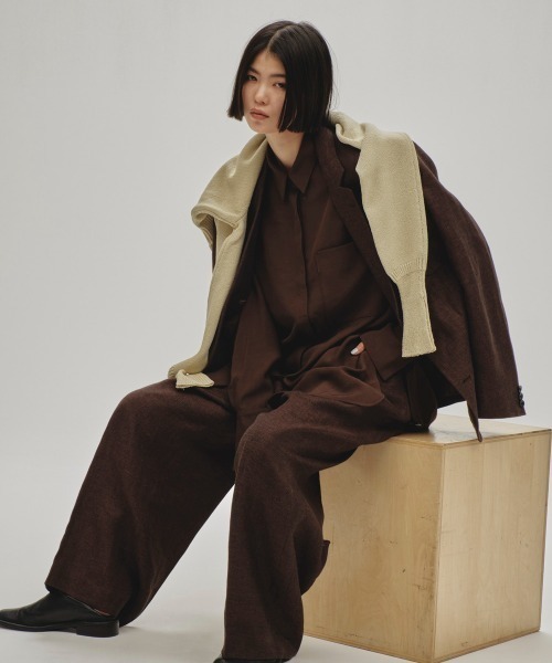 TODAYFUL（トゥデイフル）の「Backsatin Pocket Shirts（シャツ