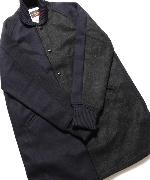 サニースポーツ スタジャンコート ネイビー サイズL 【美品】 ファラオ