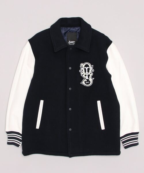 DENHAM（デンハム）の「DENHAM/デンハム/STADIUM MELTON WOOL BLOUSON