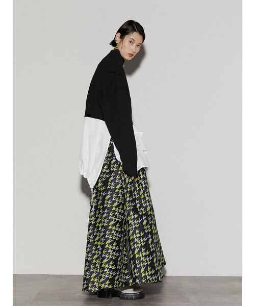 UN3D.（アンスリード）の「チドリジャカードスカート（スカート）」 - WEAR
